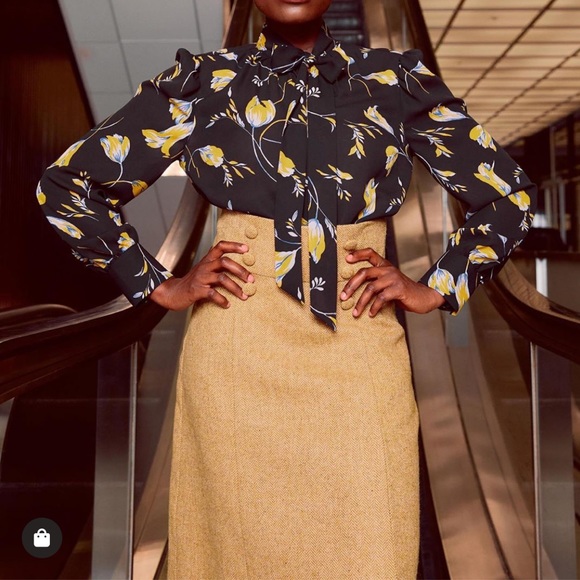 ModCloth Wool-Blends Skirt - Picture 2 of 5